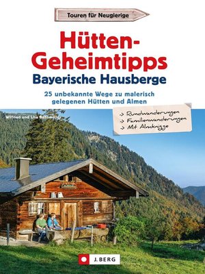 cover image of Hütten-Geheimtipps Bayerische Hausberge